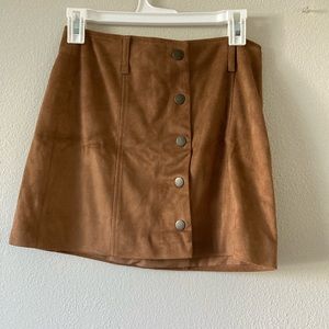 Forever21 Suede Skirt
